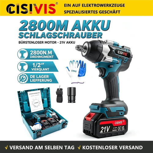 2800nm akku schlagschrauber - 2800nm,
