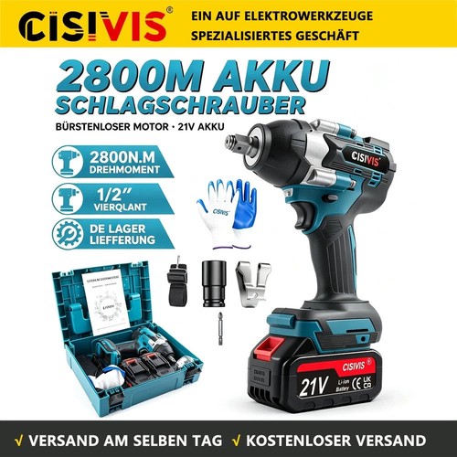 2800nm akku schlagschrauber - 2800nm,
